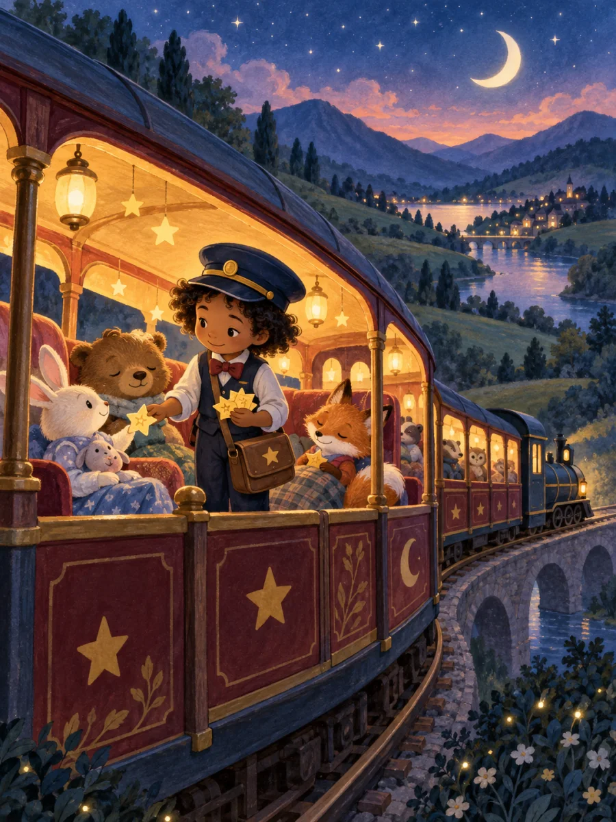 Your child and the Sleepy Train to Dream Valley