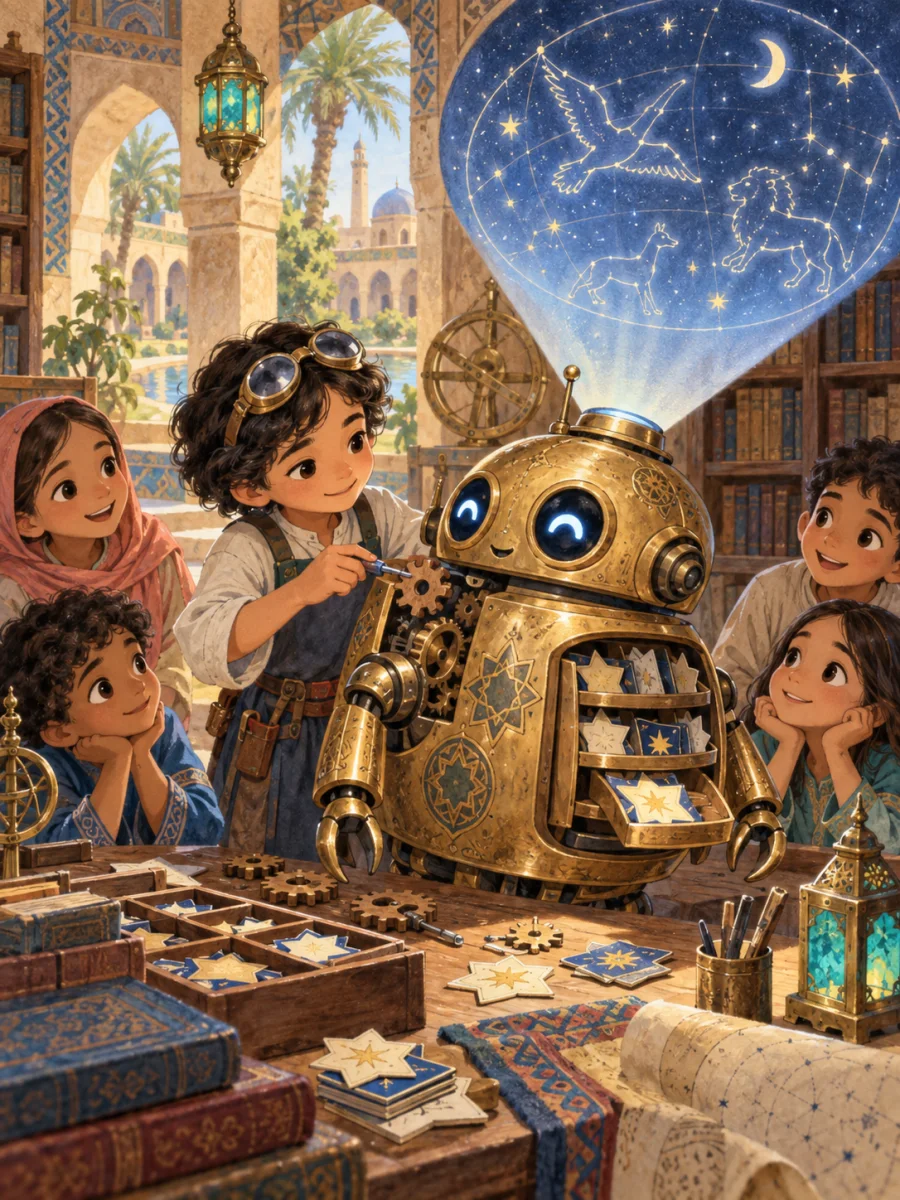 Your child and the Little Robot of Baghdad | Your child وروبوت بغداد الصغير