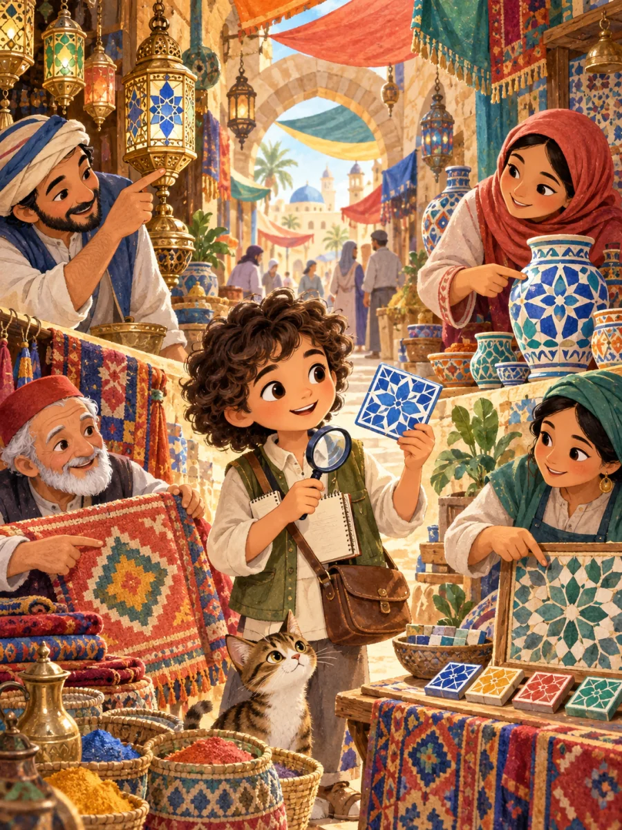Your child and the Rainbow Souq Mystery | Your child ولغز سوق الألوان