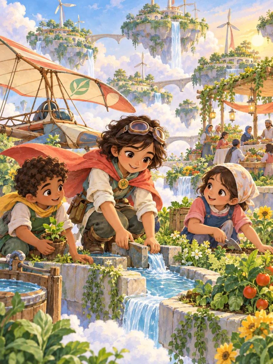 The Sky Garden Rescue | إنقاذ حديقة السماء