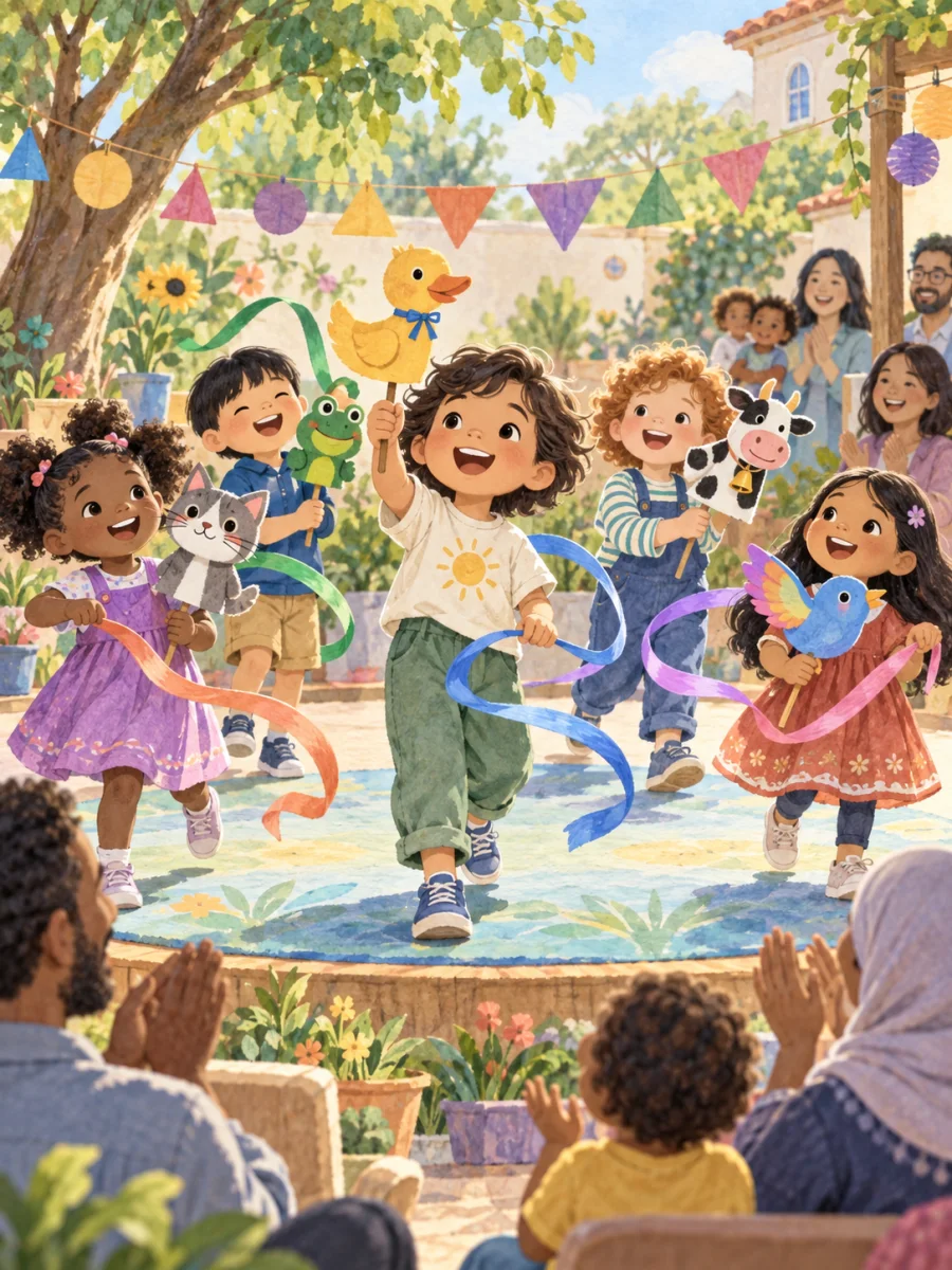 Your child and the Animal Sound Parade