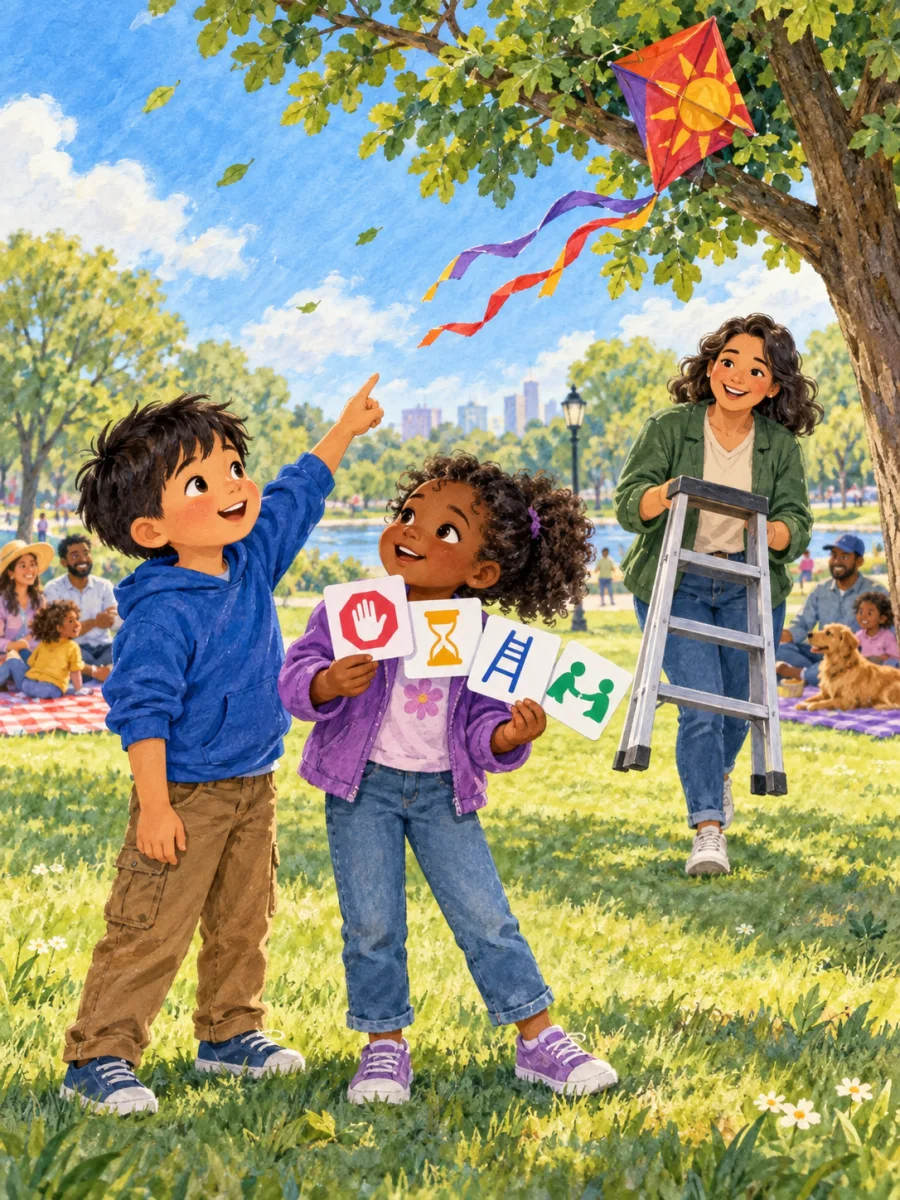 Your child and the Lost Kite Message