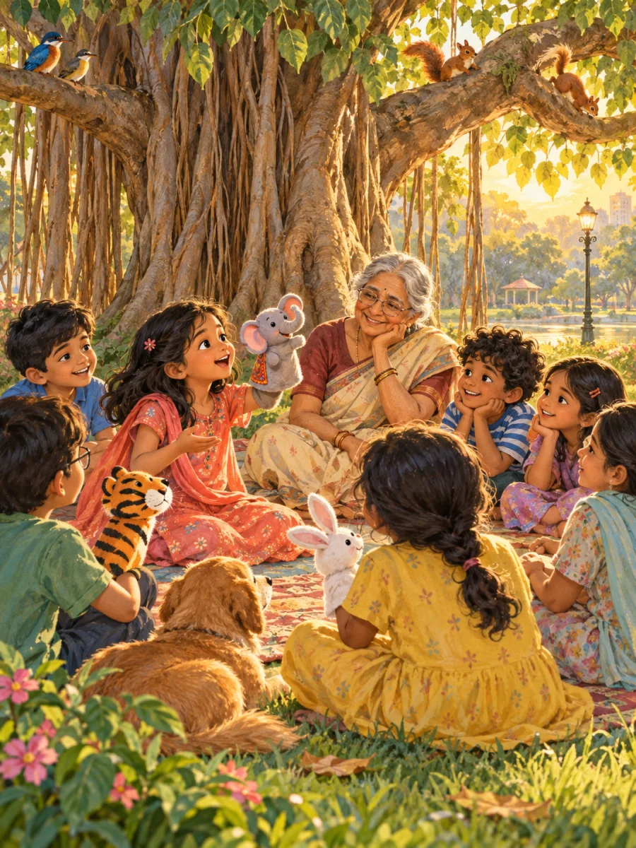 Your child and the Banyan Story Circle