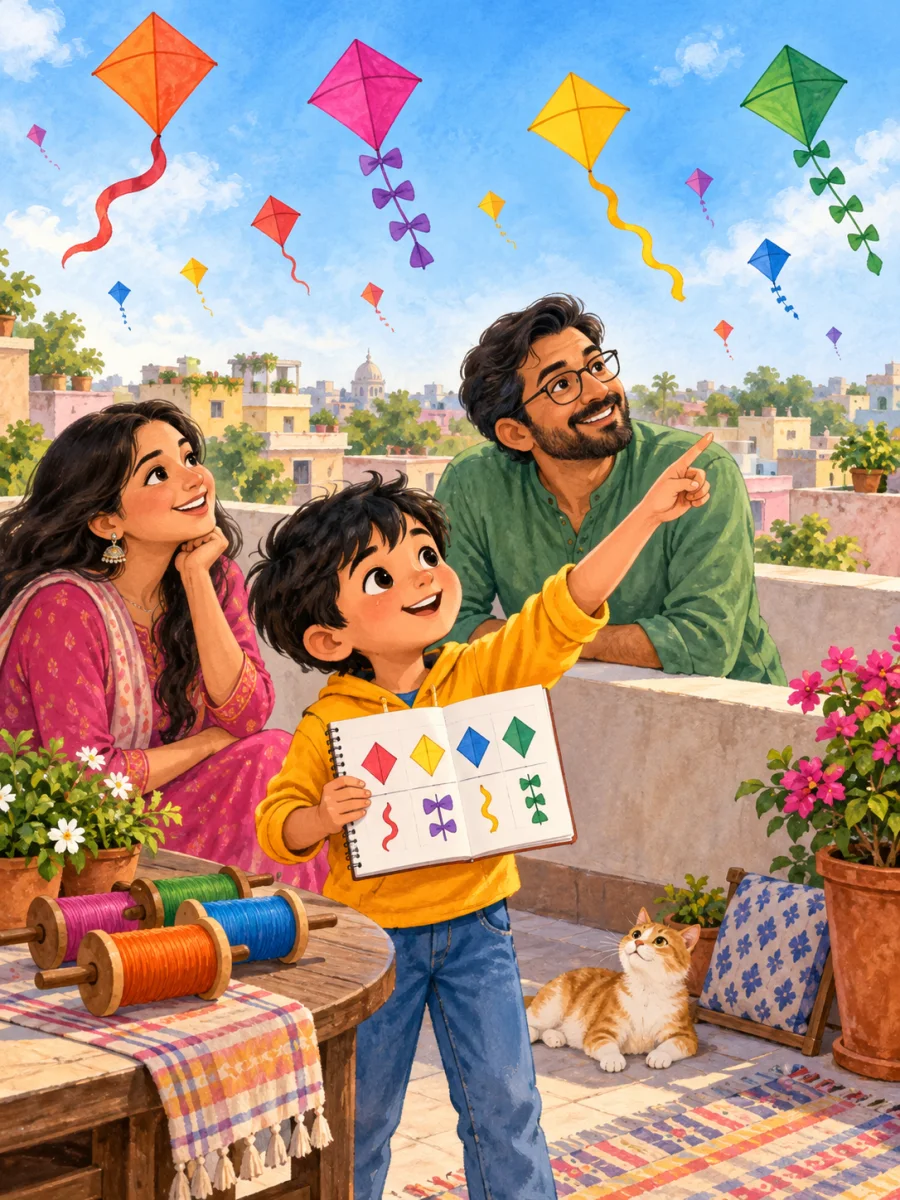 Your child and the Kite Pattern Mystery
