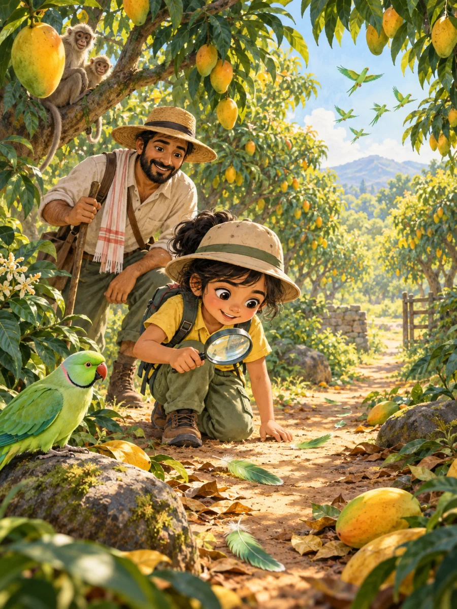Your child and the Mango Orchard Mystery