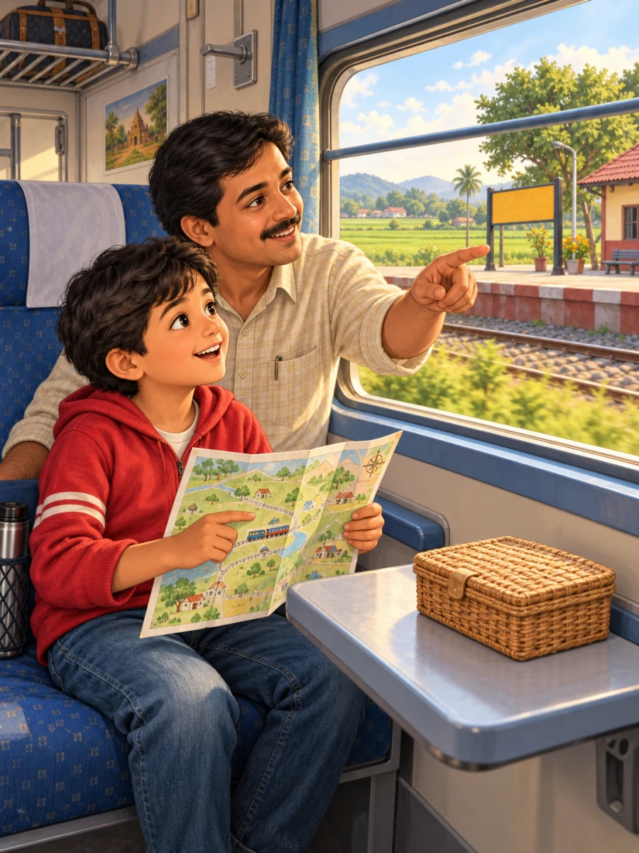 Your child and the Village Train Journey