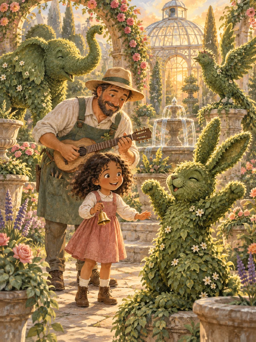 Your child and the Garden of Waking Statues